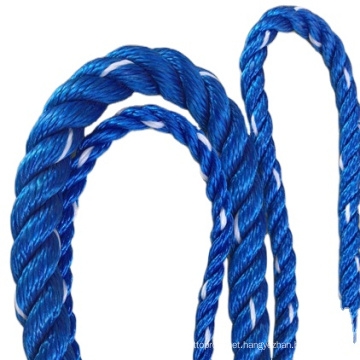 18mm 660m pp rope for marine and fishing blue with white turn for philippines market